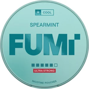 Spearmint FUMi slim nicotine pouches 20 pack