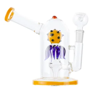 Squid Chamber Perc Bong - 6in