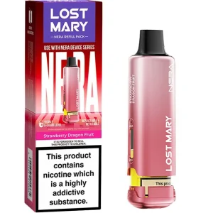 Strawberry dragon fruit Lost Mary Nera 15K pod & refill 12ml