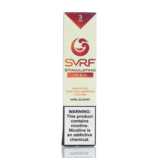 SVRF E-Liquid -Iced Stimulating – 60ml - Image 2