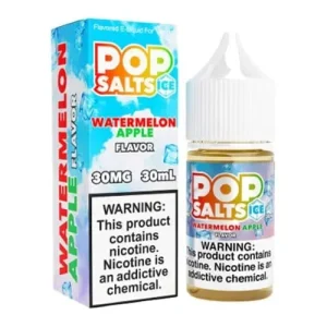 Watermelon Apple Ice by Pop Salts E-Liquid 30ML