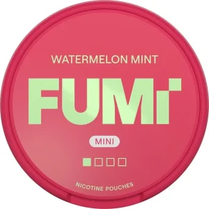 Watermelon mint FUMi mini nicotine pouches 20 pack