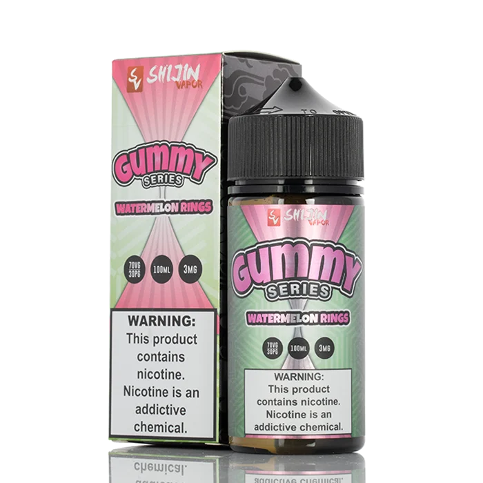 Watermelon Rings – Gummy Series – Shijin Vapor – 100mL