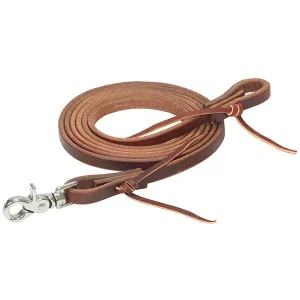 Working Tack Heavy Harness Roper Reins, Scissor Snap and Water Loops